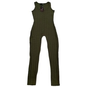 Love University Olive Jumpsuit